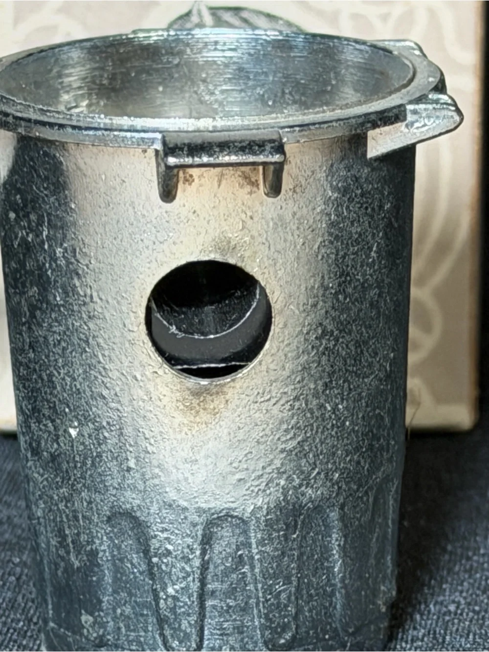 Vintage 1977 Enseco Trash Can Pencil Sharpener